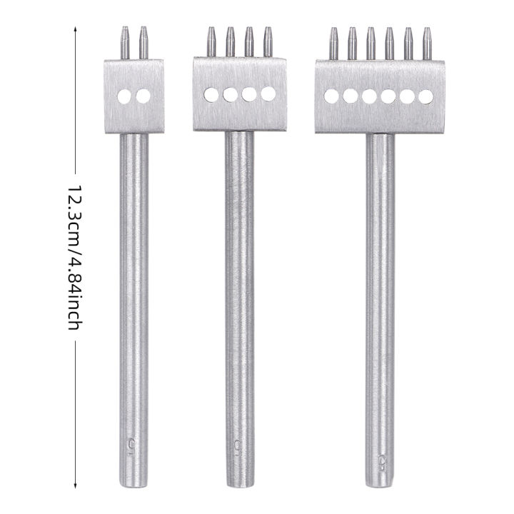 3pcs/SET%20Professional%20DIY%20Leather%20Punching%20Die,%20Manual%20Hole%20Punch%20for%20Leather%20Handcrafting,%20Multi-Round%20Punching%20Die%20Tool%20Set%20-%20Image%203