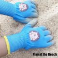 Kids Durable Waterproof Garden Work Gloves Non-Slip Children Safety Yard Work Gloves Portable Garden Supplies Gardening Gloves.