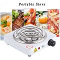 Electric Stove (CHULA) for cooking, Hot Plate heat up in just 2 mins, Easy to clean, 1000W.. 