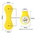Silicone Golf Ball Marker Holder Strong Magnetic Mini Golf Position Calibration Clamp Professional Folding Useful Golf Supplies. 