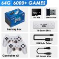BOYHOM Y6 Retro Game Console 4K 60fps HDMI Output Low Latency GD10 TV Game Stick Dual Handle Portable Home Game Console.