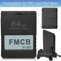 FMCB Free McBoot Card For  PS2/PS2 Slim Adapter 8MB/16MB/32MB/64MB Memory Card OPL MC Boot for Playstation 2 Accessories. 