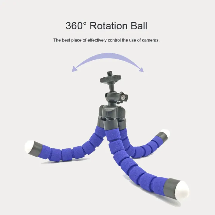 Tripods%20for%20%20Hero%2012%2011%2010%209%208%207%20Black%20MAX%20Flexible%20Mini%20Octopus%20Tripod%20Accessories%20for%20Go%20Pro%206%205%204%203%20YI%20Eken%20SJCAM%20AKASO%20-%20Image%204