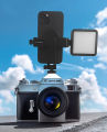 Camera Hot Shoe Phone Tripod Mount Holder Mobile Smartphone Support Cold Shoe Adapter for Iphone Photography Accessories.