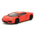 Lamborghini Aventador Red with Black Rims 1:43 Scale Diecast Metal Car. 