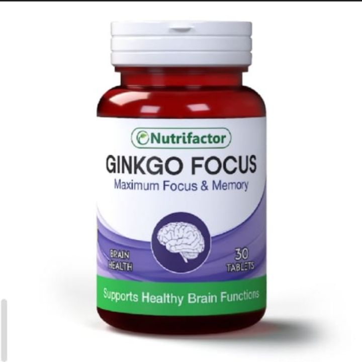 Nutrifactor Ginkgo Focus 30s tablets