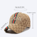 Four Seasons Men's Baseball Cap Casual Antique Washed Cotton Letter Embroidered Hat Curved Brim Dome Casual Ladies Sunscreen Hat.