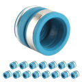 16pcs Valve Stem Oil Seals Set Fluororubber Excellent Sealing Parts Fit for GM SBC V8 Engine new. 