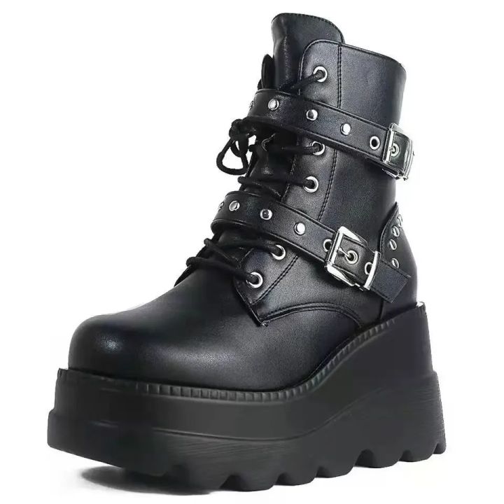 New%20Women%20Pu%20Leather%20Ankle%20Booties%20Woman%20Autumn%20Winter%20Round%20Toe%20Lace%20Up%20Shoes%20Woman%20Motorcycle%20Platform%20Gothic%20Boots%20Cosplay%20-%20Image%207