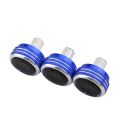 Auto Accessories 3 PCS /LOT For Honda CITY 2008-2014 AC Heater Air Conditioner Climate Control Panel Switch Knobs Buttons.
