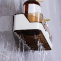 Premium Bathroom Corner Shelf | Shower Gel & Shampoo Holder | Storage Rack Organizer. 