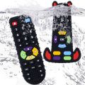Baby Silicone Teether Toys BPA Free Remote Control Shape Teether Rodent Gum Pain Relief Teething Toy Kids Sensory Educational. 