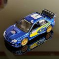Subaru Impreza WRC 2007 Kinsmart (5 in) 1:36 World Rally Team Diecast Model Car. 