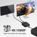 HDMI-compatible Switch Bi-Direction 2.0 Splitter 1x2/2x1 Adapter 1 in 2 out / 2 in 1 out  Converter for PS4/3 TV Box 4K Switcher. 