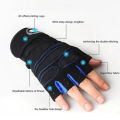 1Pair Gym Gloves for Fitness Weight Lifting Wristband Gloves Body Building Training Sports Exercise Cycling Glove. 