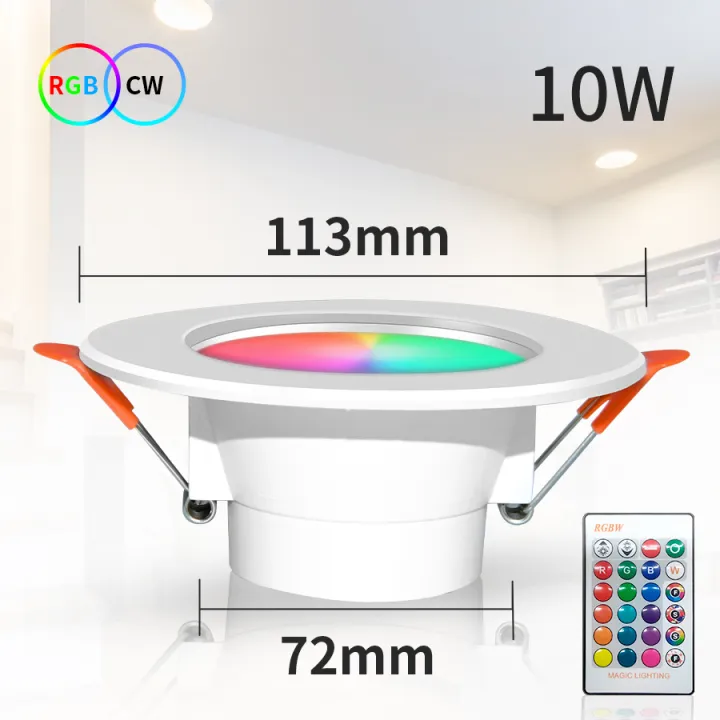 RGB%20LED%20Downlight%20AC%2010W/15W%20Ceiling%20Light%20AC%20110V%20220V%20Dimmable%20Downlight%20Recessed%20Led%20Spot%20Lamp%20With%20IR%20Remote%20Control%20Lamp%20-%20Image%207