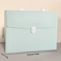 A4 Size Expanding Wallet File Folder - 13 Pockets Document Storage Organizer Bag for Office And School Paper Holder. 