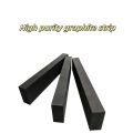 Graphite square strip high-purity electrode electrolytic platingprocessing customized high temperature and corrosion resistance self-lubricating.