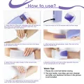 Roll On Waxing Kit,Hair Removal Wax Warmer with Cartridge Depilatory Roller Refill for Arms and Underarm Soft Wax Heater Kit. 