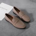 Spring Autumn Ladies New Small Leather Shoes Vintage Versatile Loafers British Style Fashion Anti Slip Shoes Casual Women's Flat.