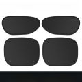Curved Car Side Window Sunshade Electrostatic Adsorption Sun Protection Heat Insulation Privacy Curtain Driver Side Universal. 