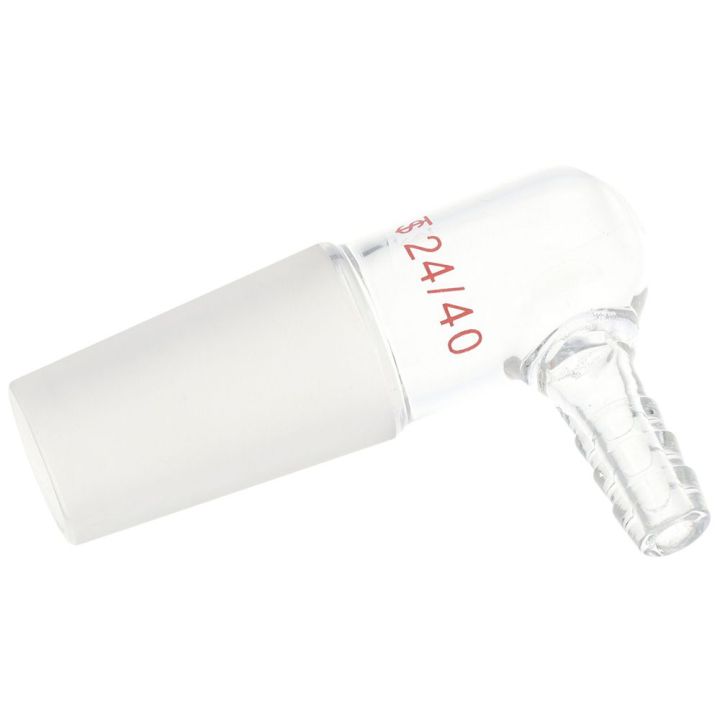 Borosilicate%20Glass%2090%20Degree%20Vacuum/Gas%20Adapter,%20Bent%20Inlet%20Adapter%20with%2024/40%20Inner%20Joint%20and%20Hose%20for%20Laboratory%20Lab%20Supply%20-%20Image%203