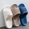 Comfortable House Men's Slippers 2026 New Summer Slippers for Men Non-slip Bathroom wear Men's Slippers Dark Blue Coffee. 