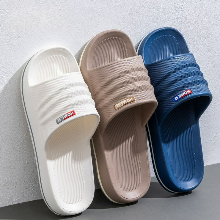 Comfortable%20House%20Men's%20Slippers%202026%20New%20Summer%20Slippers%20for%20Men%20Non-slip%20Bathroom%20wear%20Men's%20Slippers%20Dark%20Blue%20Coffee%20-%20Image%203