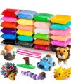 clay, foam clay 36 pc (3 dozen ) in beautiful colors, kids playing clay for fun and play,12 Color Super Light Clay Air Dry Polymer Modelling Clay With Tool kit, Kids Art Crafts Best Gift, clay for kids. 