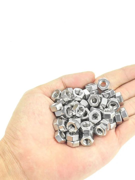 50%20Pieces%201/4"-20%20Stainless%20Hex%20Nut,%20Stainless%20Steel%20(304)%2018-8%20Nuts%20-%20Image%206