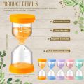 1PCS 3/5/10/15/30 Minutes Colorful Hourglass Sandglass Children Kid Gift Toy Sand Timer Hour Glass Home Decoration Sand Clock. 