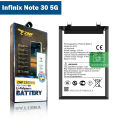 Infinix Note 30 5G Battery Replacement ZNF Original High Capacity 5000mAh BL-49TX For Infinix Note 30 5G. 