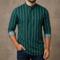 Premium Long Sleeve Striped Katua for Men. 
