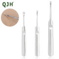 Premium Stainless Steel Leather Crafting Slot Tool Set - Groover, V & U Shape Gouge, Edge Skiving Knife, DIY Leather Punch Tools.
