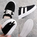 Versatile New Canvas Shoes Women's Little White Cloth Shoes ULZZANG Board Shoes Low Top Instagram Trendy Women's Shoes Fall 2024. 