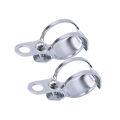 Brand New 2pcs Motorcycle Mount Turn Signal Bracket Flasher Bracket Blinker Indicators Holder Fork Mount Clamp for ATV / Scoote. 