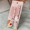 Fruit Pattern Comb Set - Durable ABS Plastic Handle, Mouse Tail Comb for Smooth Styling, Suitable for All Hair Types. 