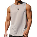 Summer Tank Top Mens Gym Fitness Training Clothing Quick Dry Silm Fit Bodybuilding Sleeveless Shirts Men Fashion Basketball Vest. 