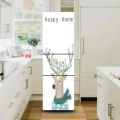 Fridge Door Stickers- 3D Adhesive Wallpaper For Refrigerator. 