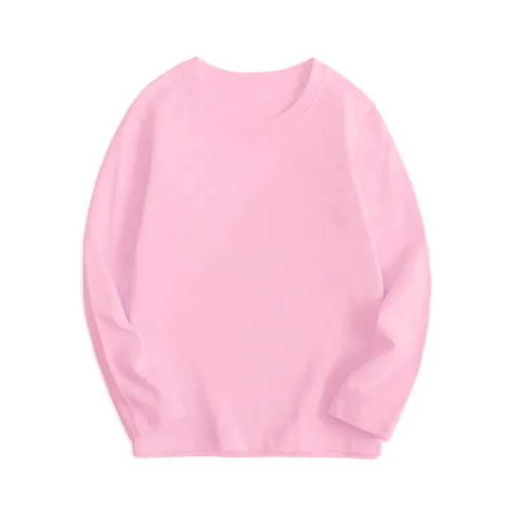 7%20Colors%20Spring%20Long%20Sleeve%20Tees%20Children's%20T-shirt%20Cotton%20Solid%20Colour%20Base%20Coat%20Leisure%20Wear%20Boys%20Girls%20Tops%20Kids%20Clothes%20-%20Image%202