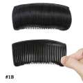 Synthetic Hair Volume Bump Inserts with Invisible False Hair Clips and Fluffy Pads Hair Bun Hairstyle Styling Tool Set for Women. 