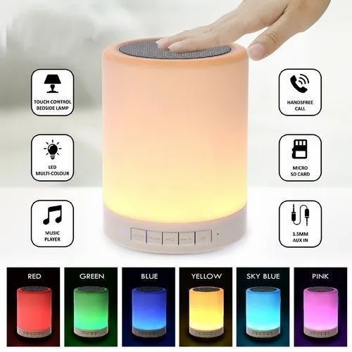 Touch Color Changing Smart Wireless Bluetooth Speaker