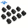 10PCS 5V Active Buzzer Magnetic Long Continous Beep Tone Alarm Ringer 12x9.5mm Mini Active Piezo Buzzers, for Arduino. 