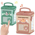 Electronic ATM Piggy Bank for Kids, Money Saving Box Password Unlock Large Capacity for boys and girls.
