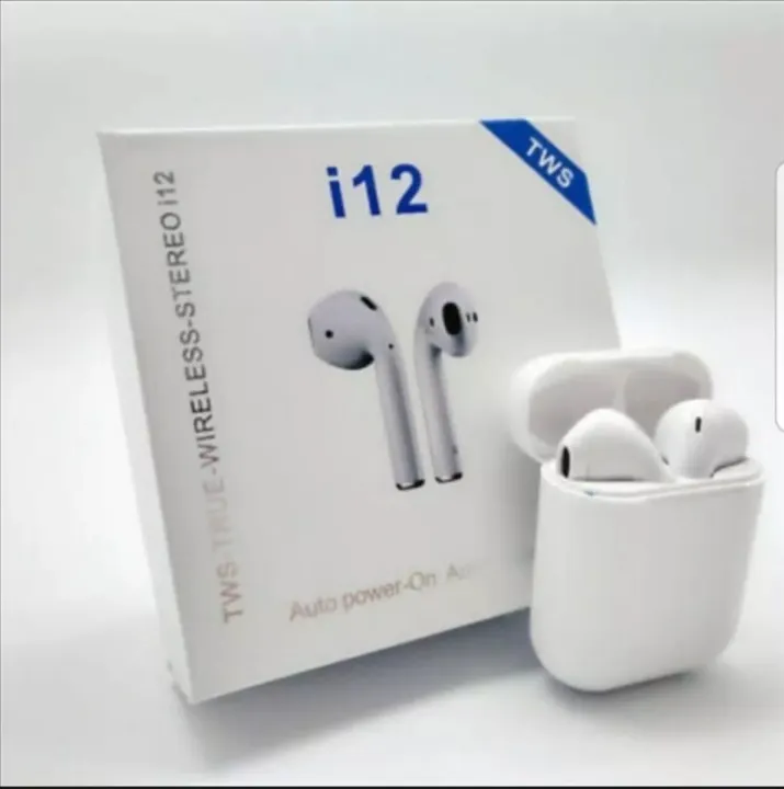 I12 Wireless Earbuts Bluetooth Headset With Tuch Control