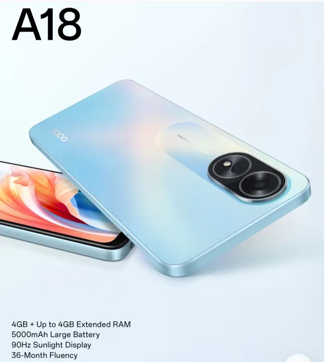 Oppo%20A18%204GB%20RAM%20128GB%20Memory%206.5%20inches%20Display%2090Hz%20Refresh%20Rate%205000%20mAh%20Battery%20MediaTek%20Helio%20G85%20PTA%20Approved%20Box%20Packed%20-%20Image%202