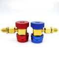 NEW R134A / R1234yf Freon H/L Auto Car Quick Coupler Connector Brass Adapters Air Conditioning Refrigerant Adjustable. 