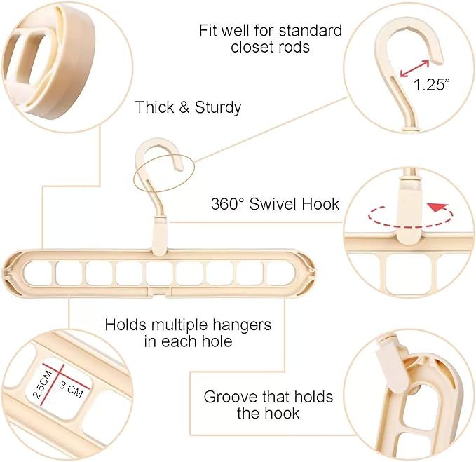 Magic%20Space%20Saving%20Hanger%20l%209%20Hole%20Multi%20Color%20Plastic%20Hanger%20l%20Smart%20Clothes%20Organizing%20-%20Image%205