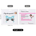 5/1Pcs Random Colorful Rhinestones Face Tattoo Sticker Women Glitter Diamond Temporary Stickers DIY Party Makeup Tattoo Decals *. 
