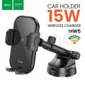 HoCo model HW5 wireless charging car holder phone holder with wireless charging mobile phone holder nextONE phone holder. 